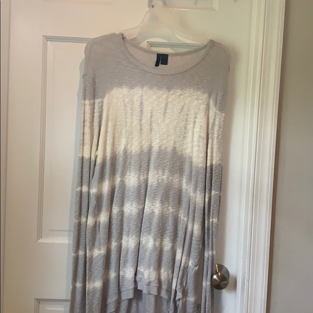 Long sleeve tie dye sweater
